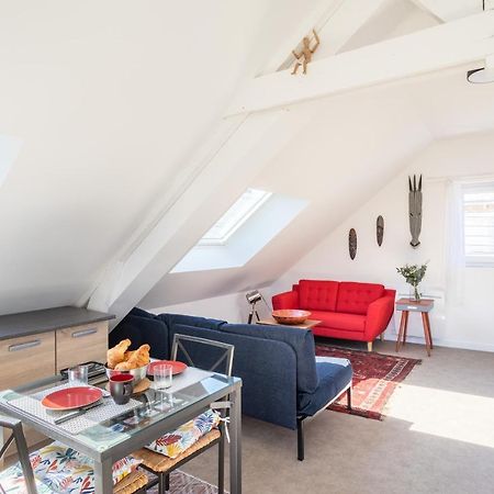 TERANGA - Studio proche CHU avec grande terrasse Rennes Extérieur photo
