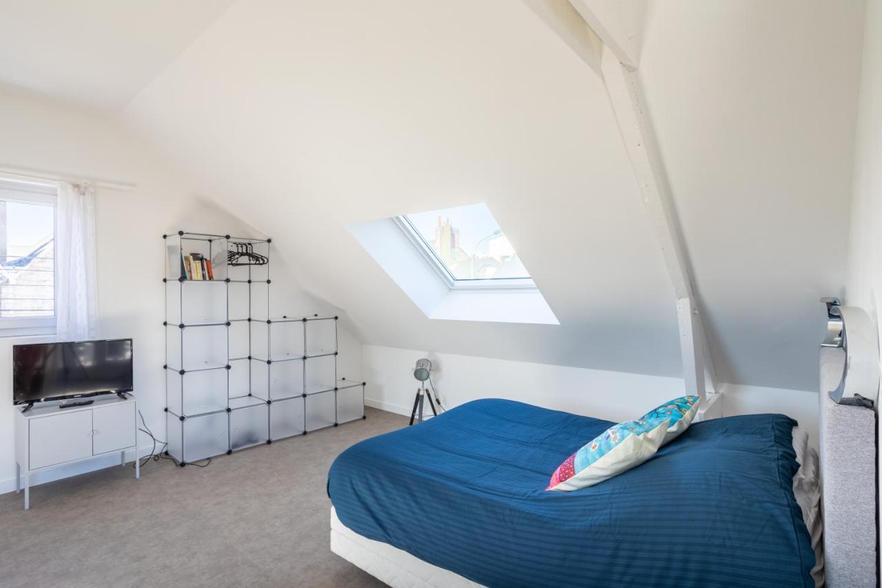 TERANGA - Studio proche CHU avec grande terrasse Rennes Extérieur photo